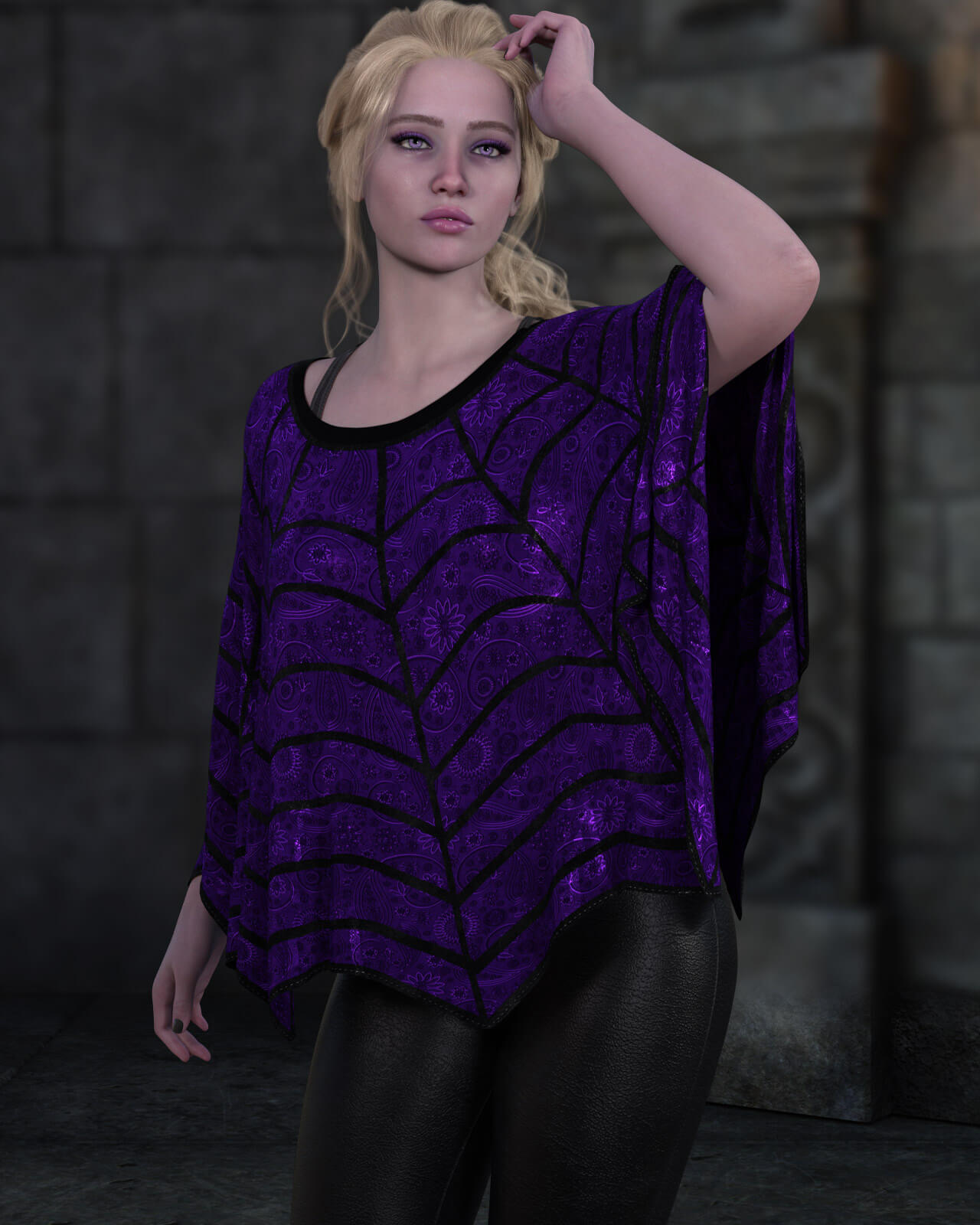 Batwing Cape for Genesis 9 Daz Content