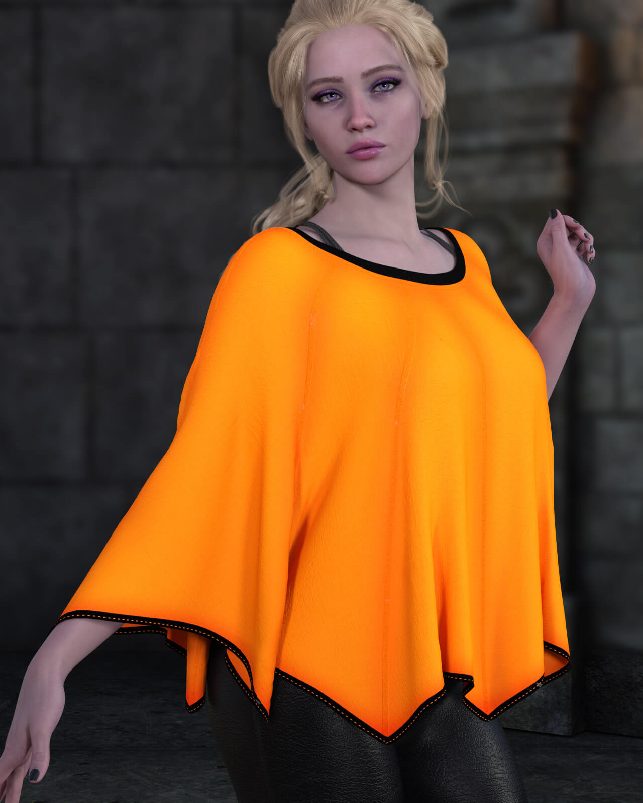 Batwing Cape for Genesis 9 Daz Content