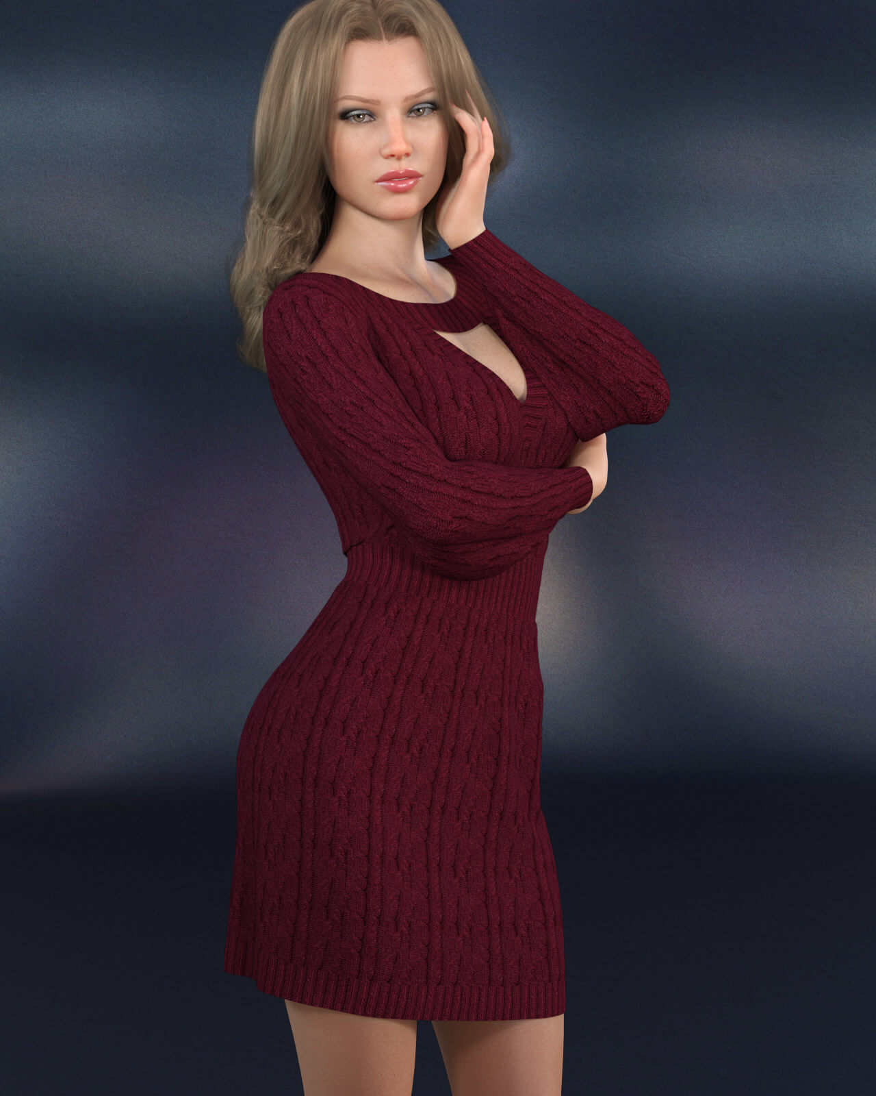 dForce - Cozy Autumn - Genesis 8 Daz Content