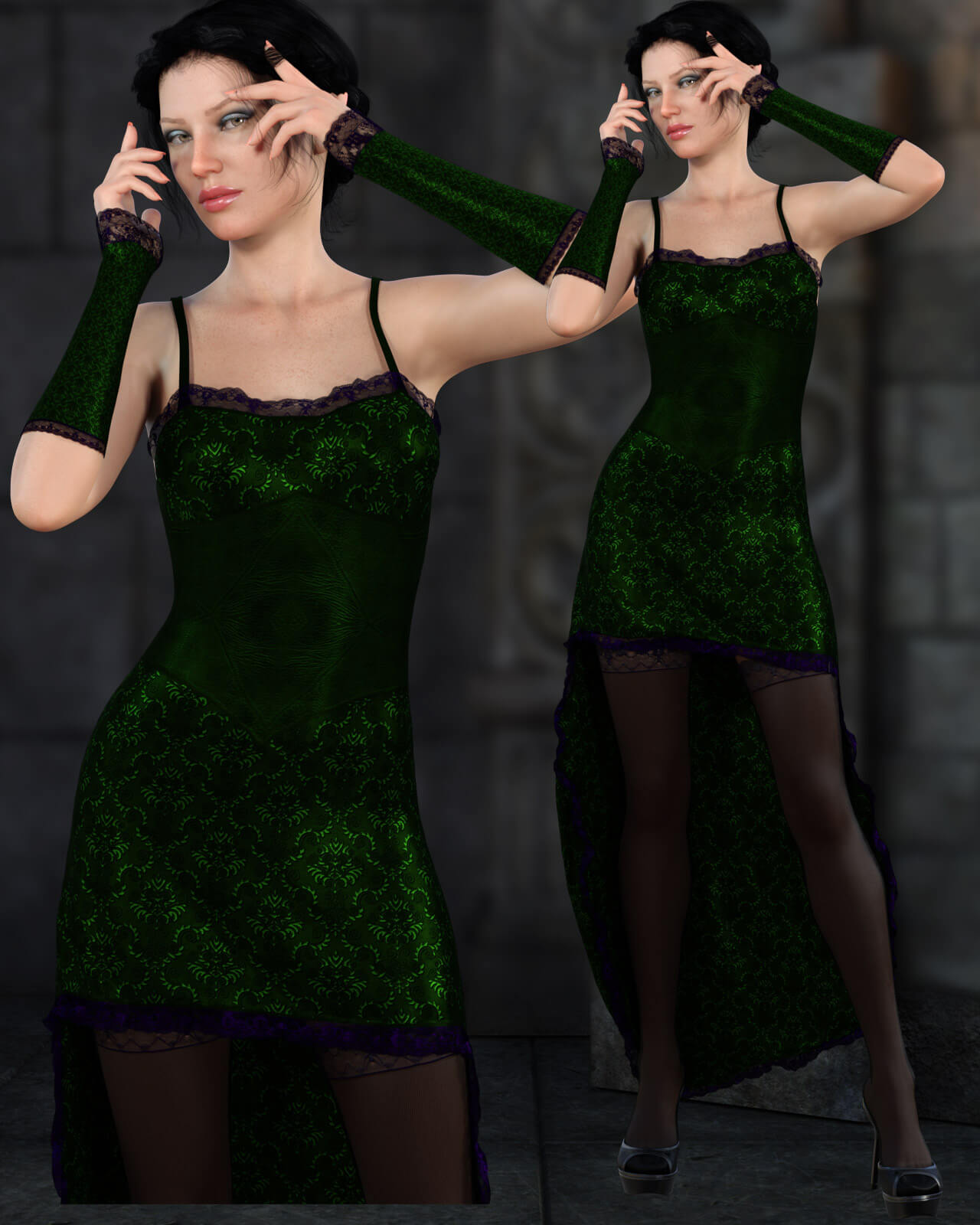 Midnight Whisper for Genesis 8 Daz Content