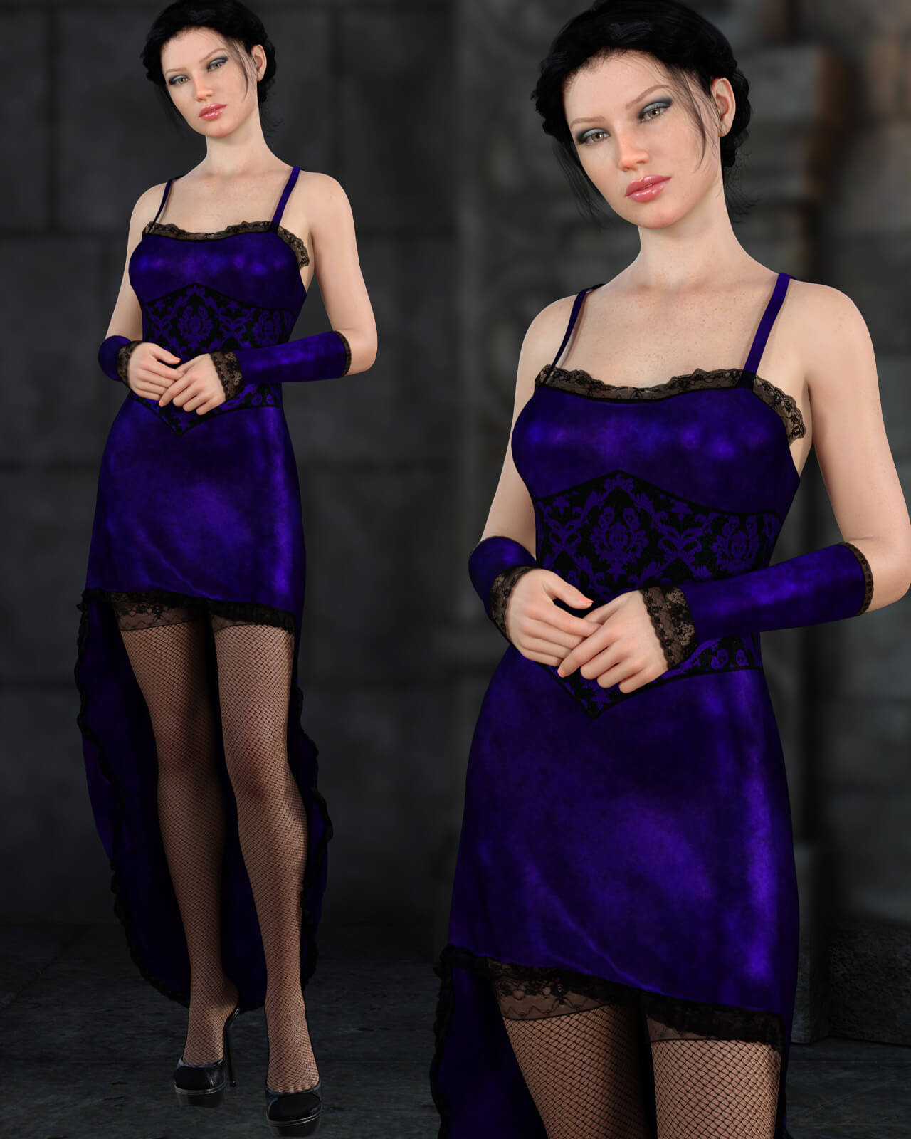Midnight Whisper for Genesis 8 Daz Content