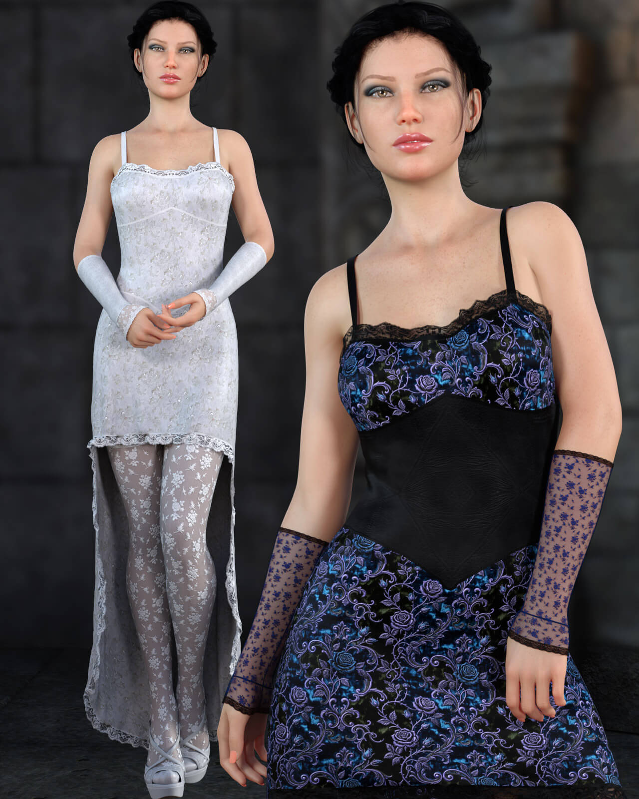 Midnight Whisper for Genesis 8 Daz Content