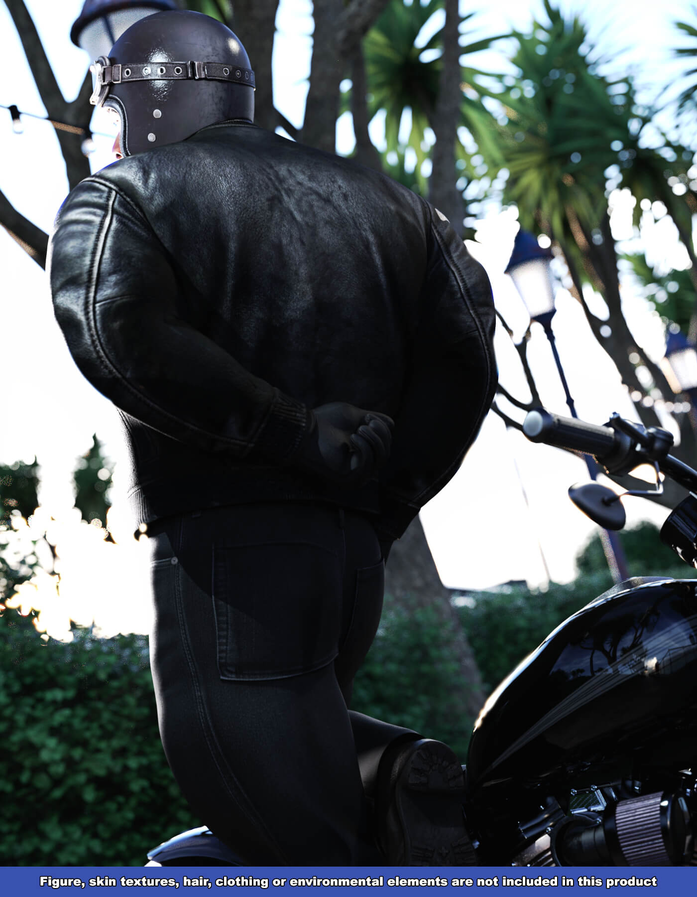DF - M3D Classic Rebel Outfit for G9 - Axon HD Daz Content