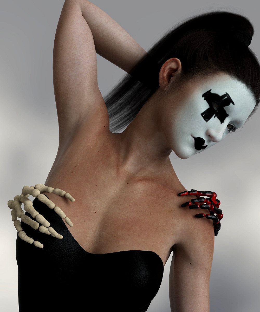 Skeleton Hands Genesis 8 / 8.1 Female Daz Content
