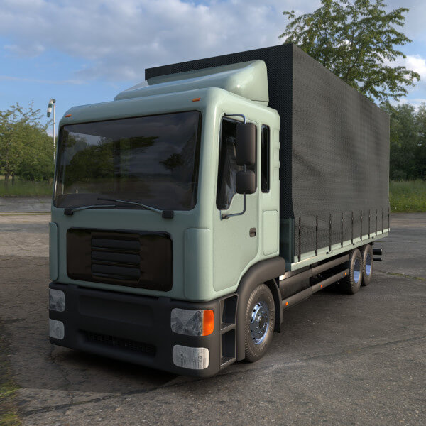 Awning Cargo Truck