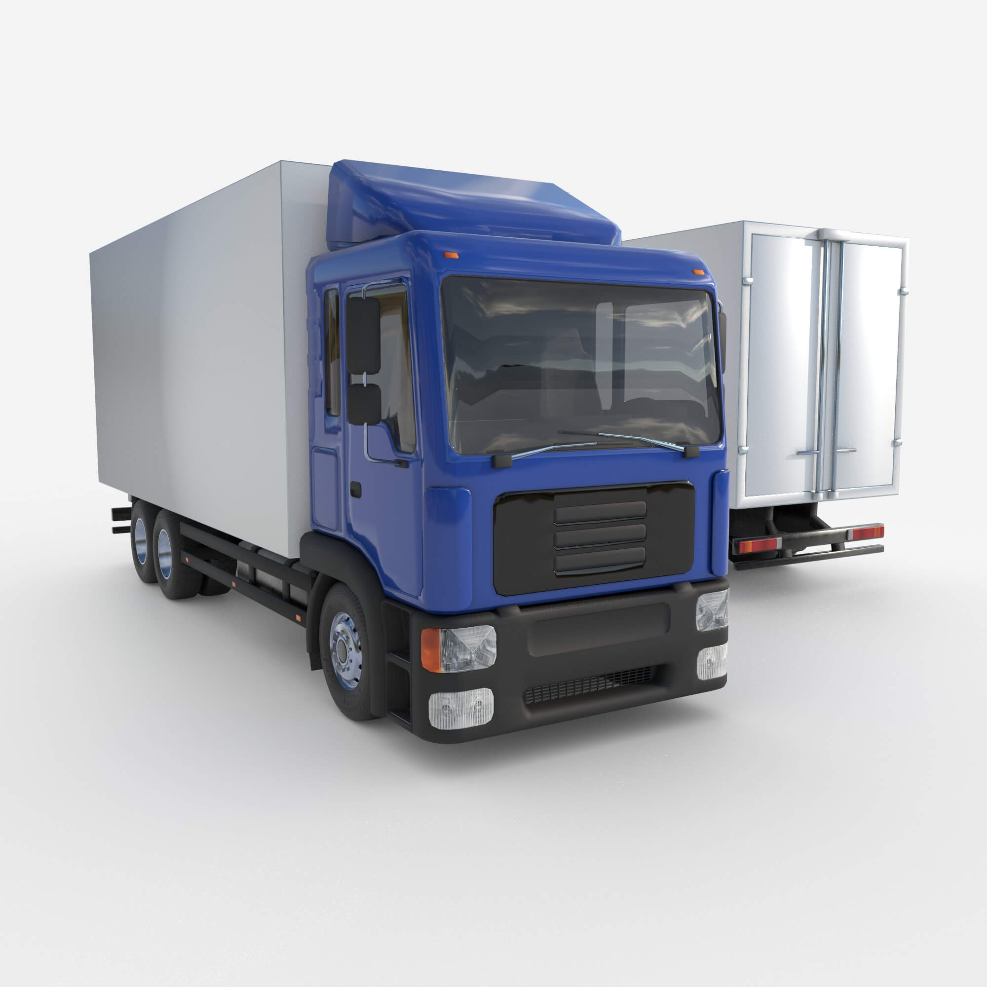Light-Duty Truck Box 3D Model