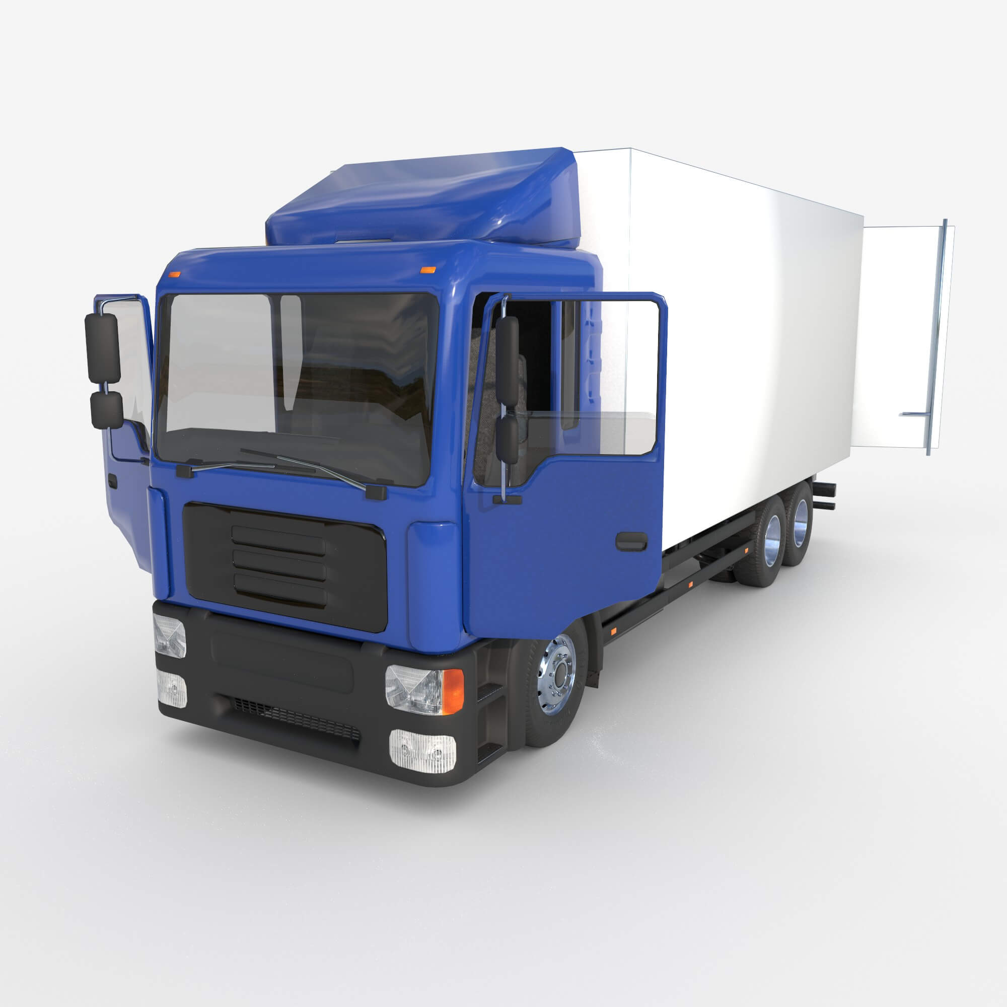 Light-Duty Truck Box 3D Model