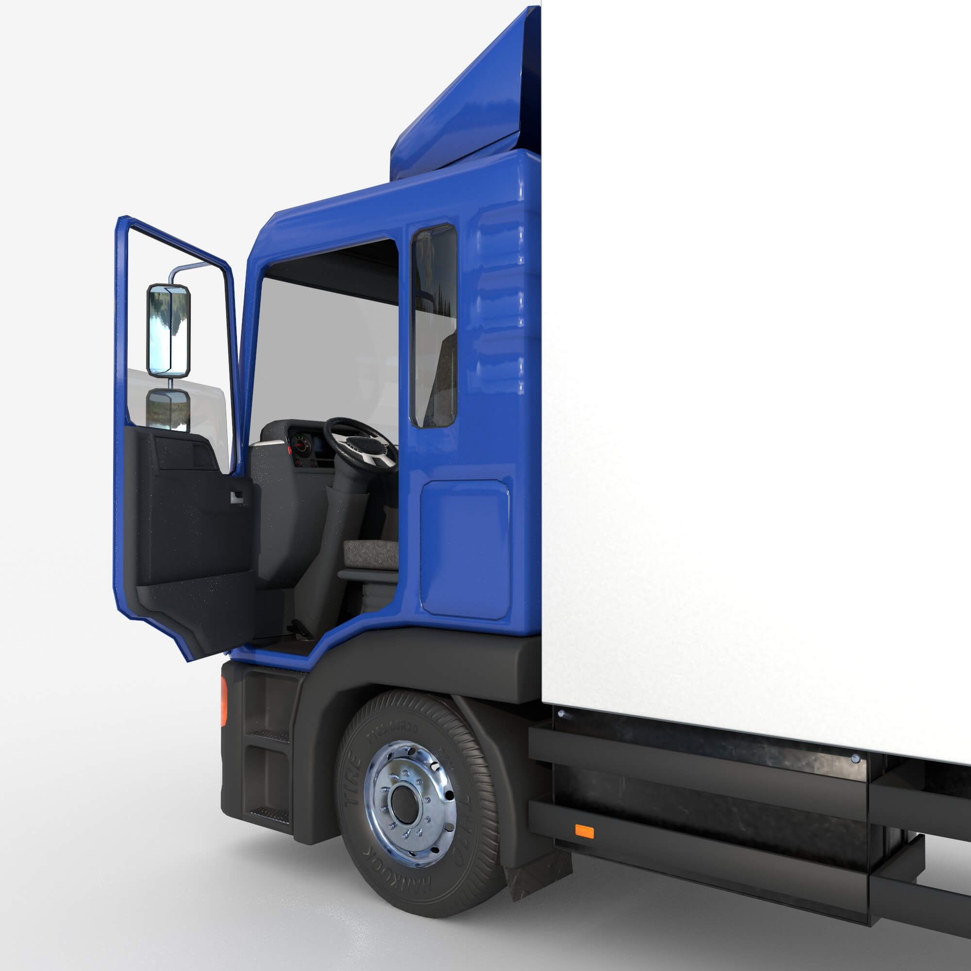 Light-Duty Truck Box 3D Model