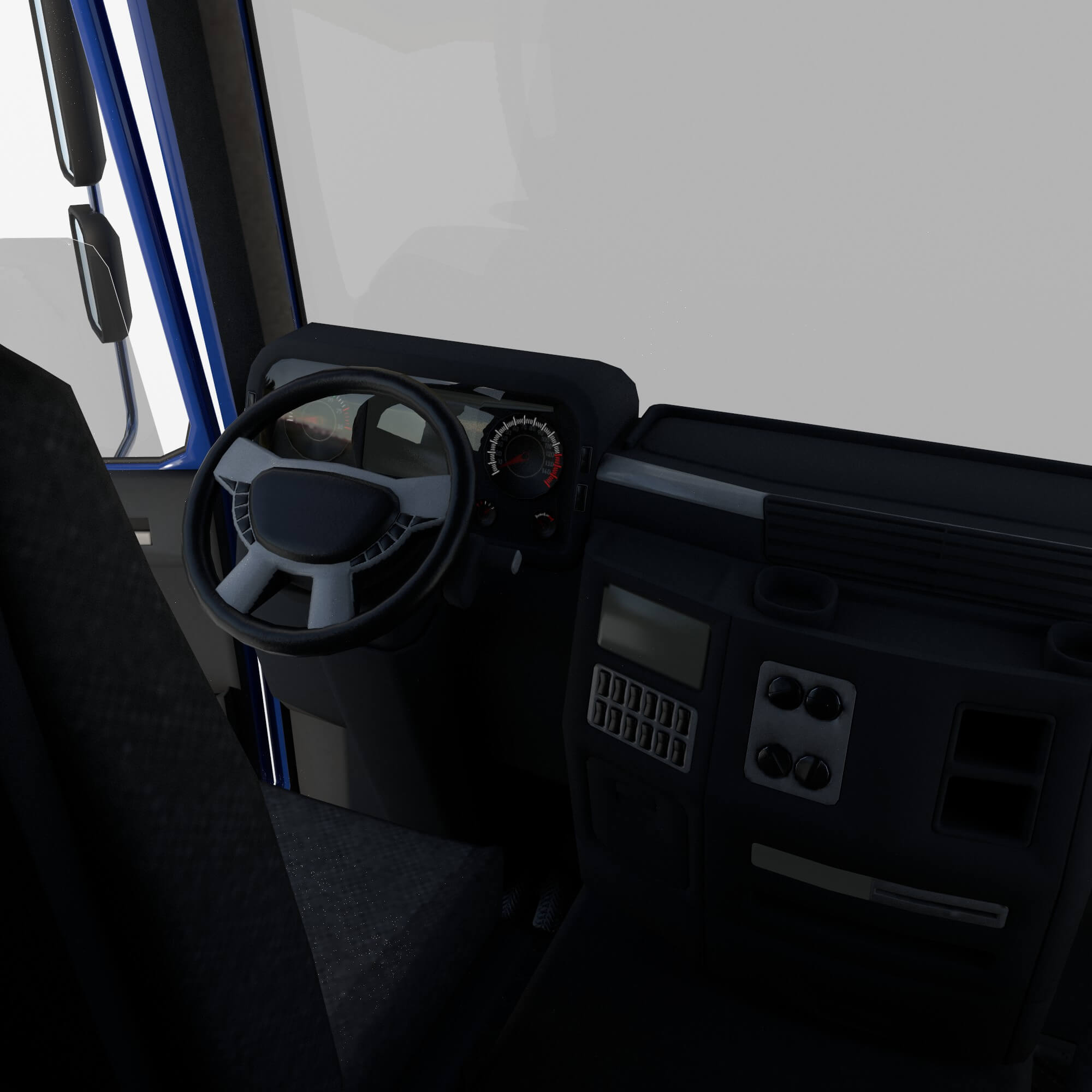 Light-Duty Truck Box 3D Model