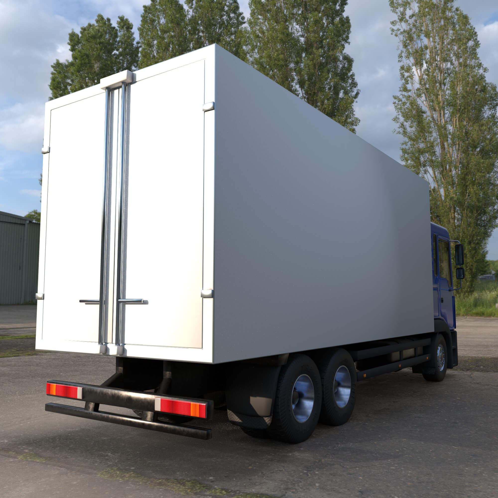 Light-Duty Truck Box 3D Model