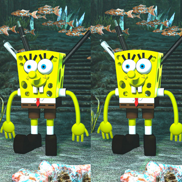 Stereo Bob Is a Pencil Pot
