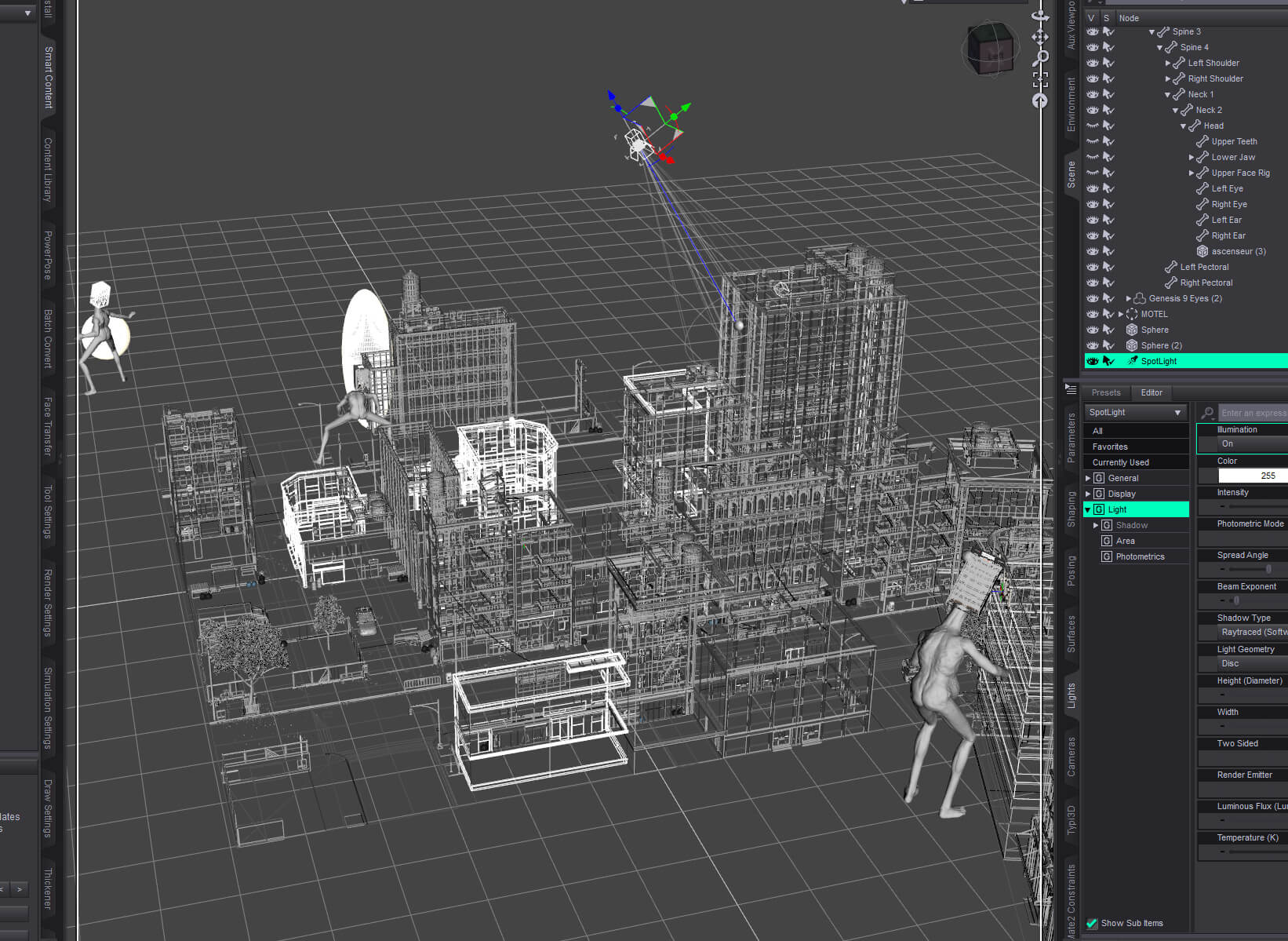 Urban Nightmare 3D Render, Digital Artwork by Keld