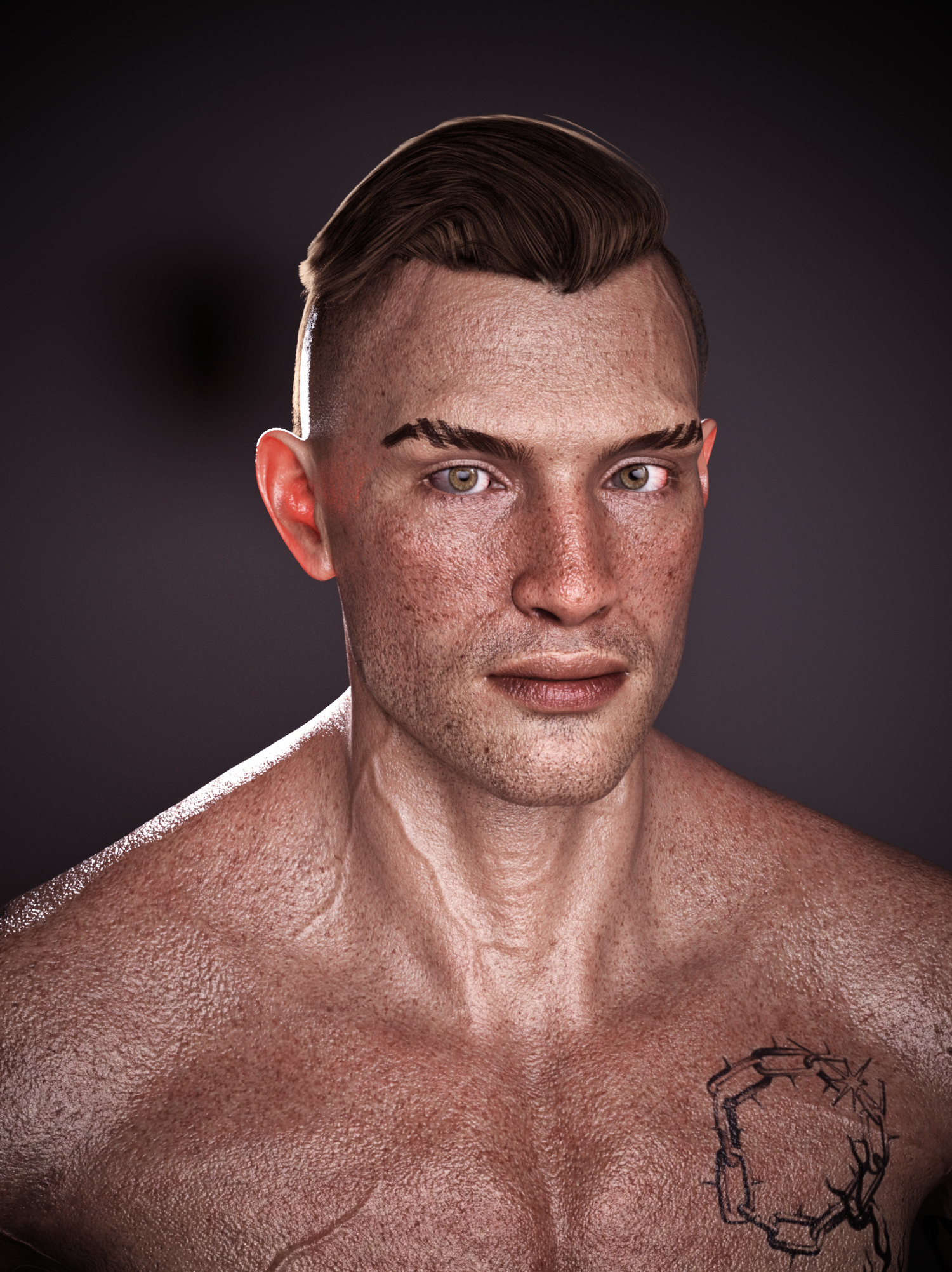 Robert 3D Render, Digital Artwork by kemel