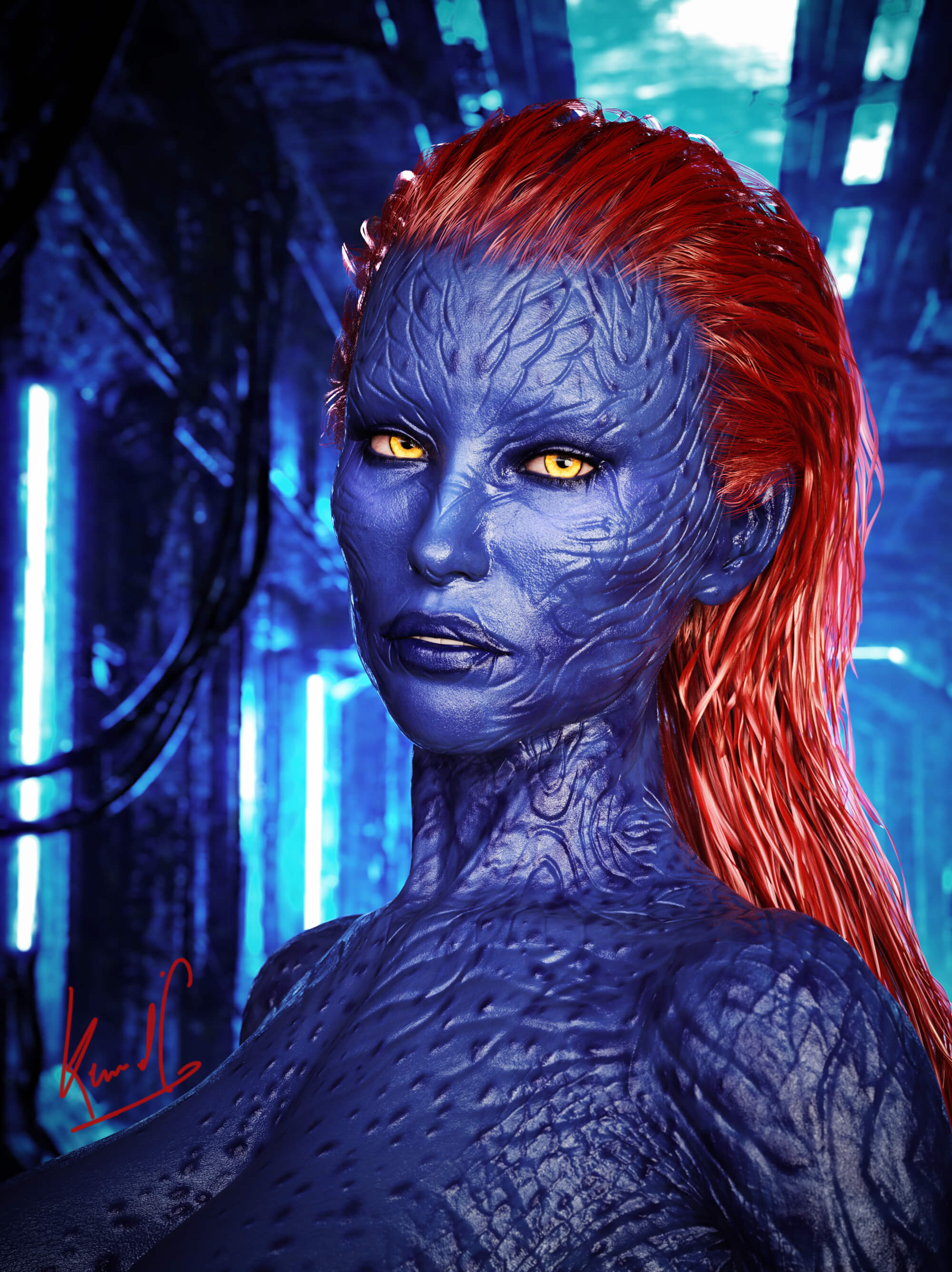 Mistica for G9 Daz Content