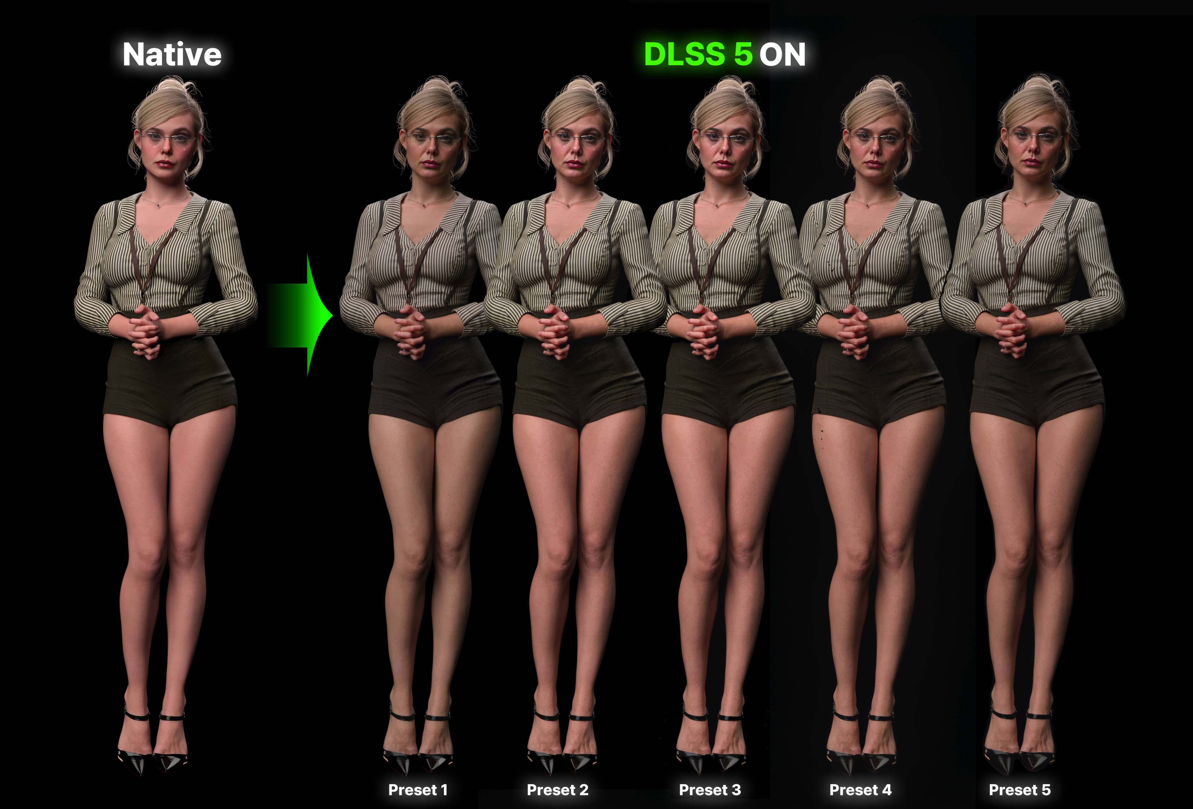 DLSS 5 Test 3D Render, Digital Artwork by kimbab