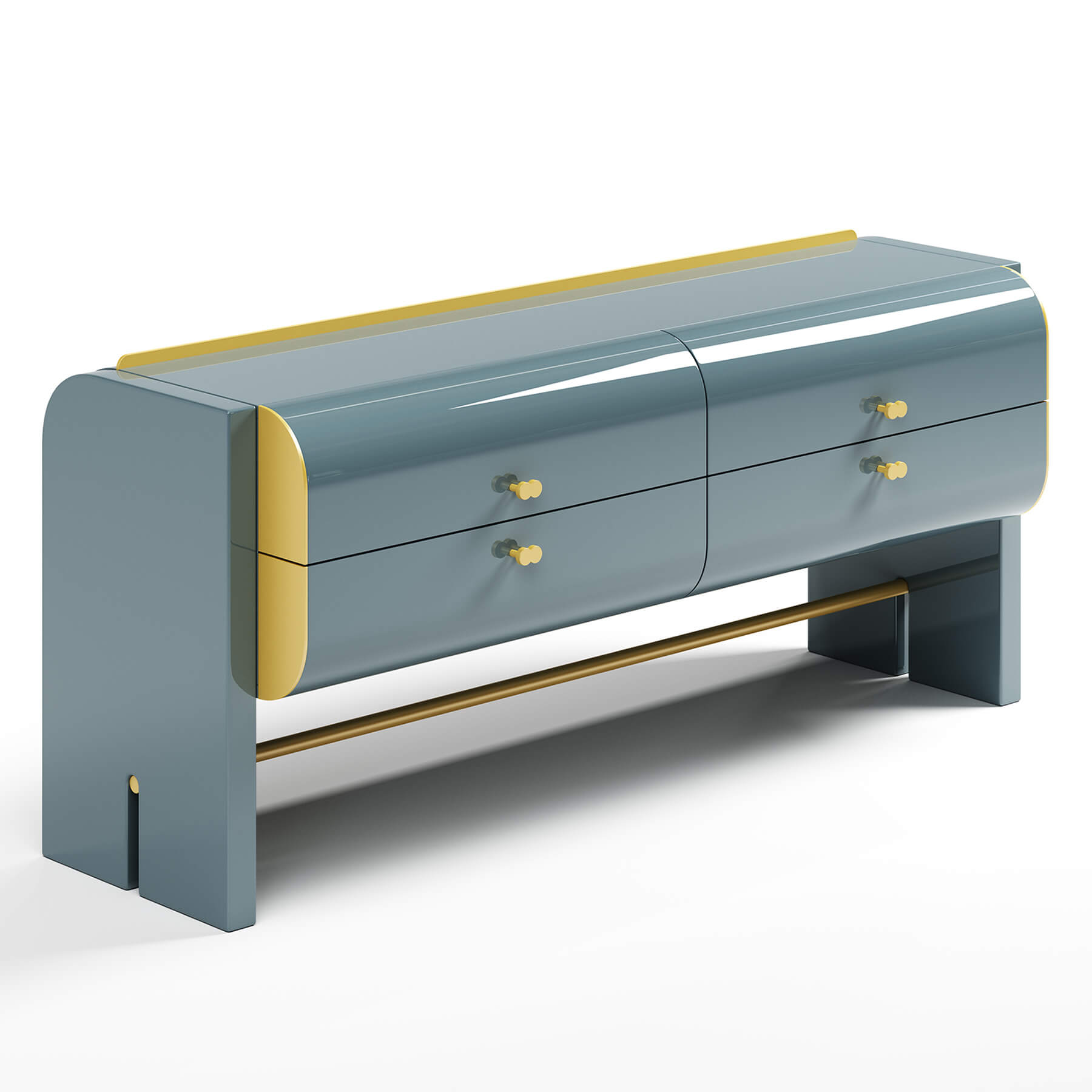 Oskar Drawer Unit by Hessentia 3D Model