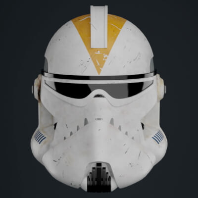 Phase II Clone BARC Helmet (212th Attack Battalion)
