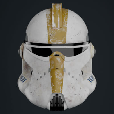Phase II Clone BARC Helmet (327th Star Corps)