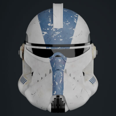 Phase II Clone BARC Helmet (501st Legion)