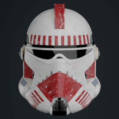 Phase II Clone BARC Helmet (Coruscant Guard)
