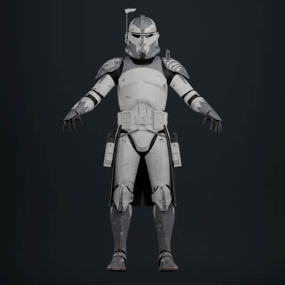 Phase II Clone Commander Wolffe