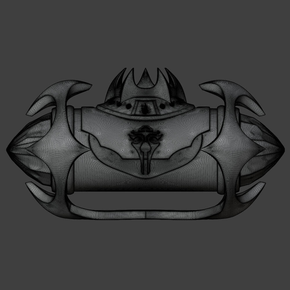 Space Paladin Crystal Chest 3D Printable STL 3D Model