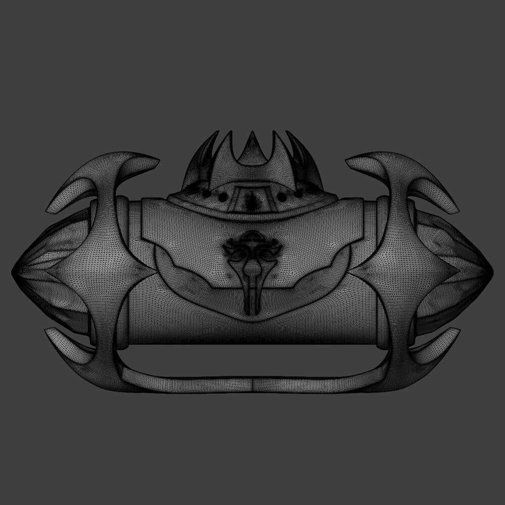 Space Paladin Crystal Chest 3D Printable STL 3D Model
