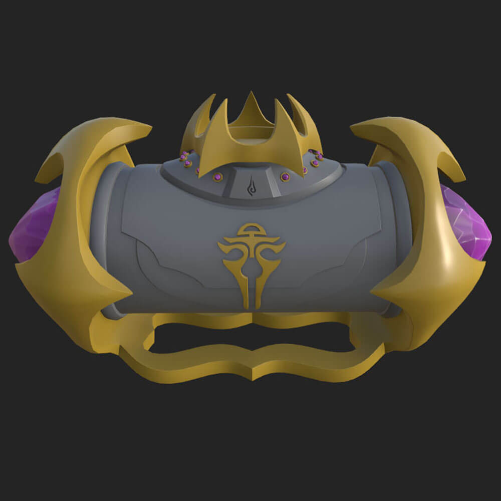 Space Paladin Crystal Chest 3D Printable STL 3D Model