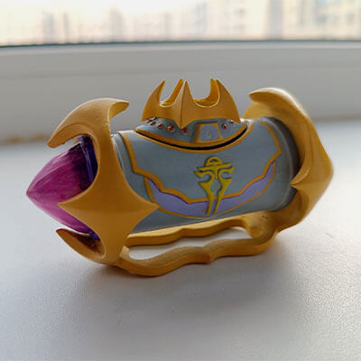 Space Paladin Crystal Chest 3D Printable STL