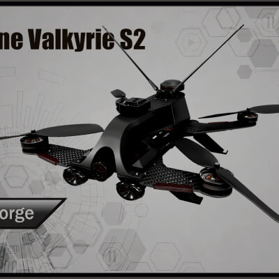 FPV Drone Valkyrie S2 – Military UAV (4K PBR Game Read