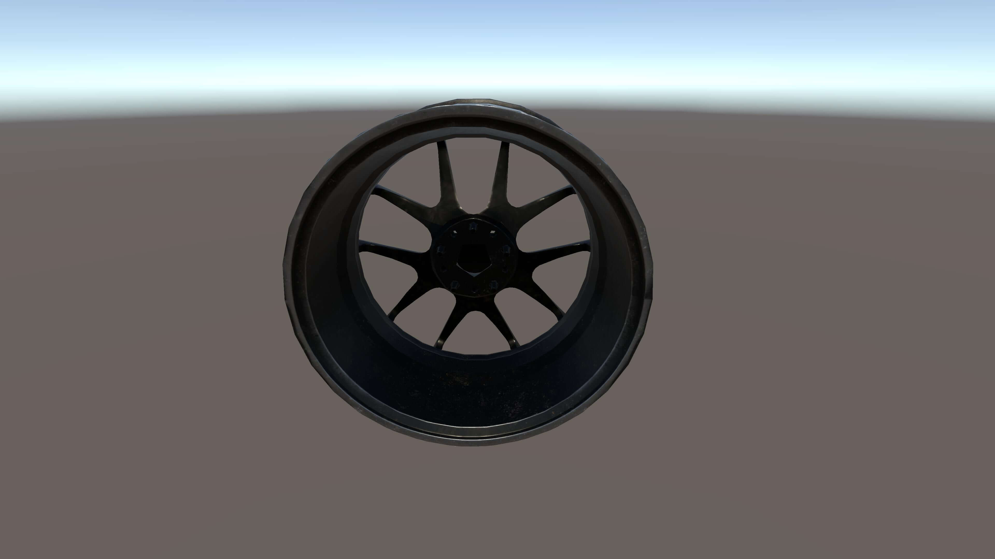 Kryxen Rim V1 - Gunmetal - Game Ready UE5 & Unity 3D Model