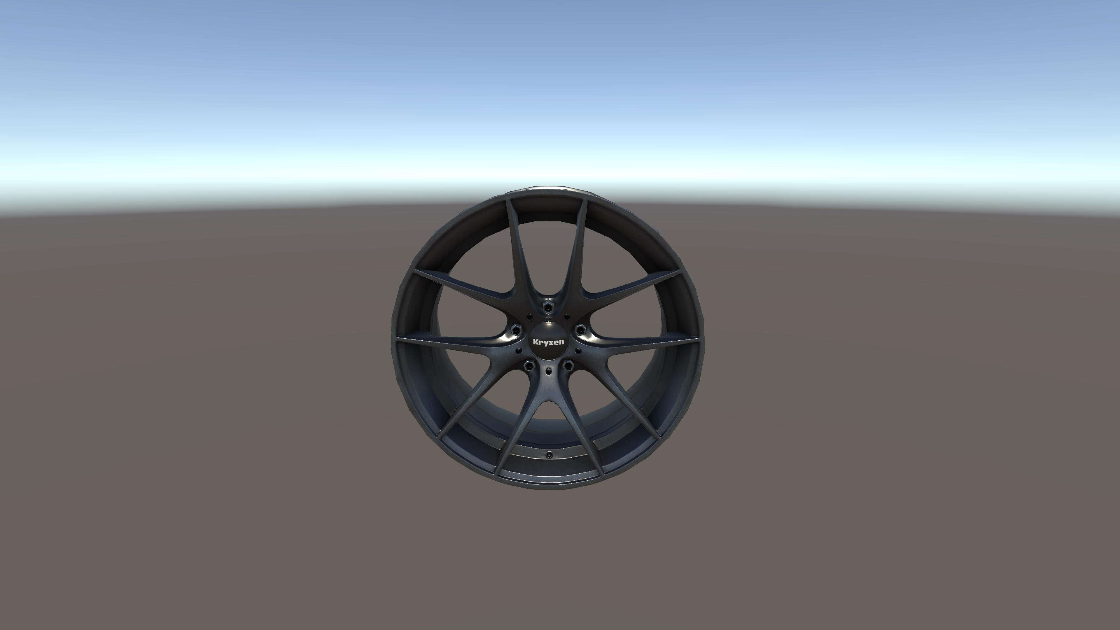 Kryxen Rim V1 Titanium Game Ready UE5 &amp Unity 3D Model