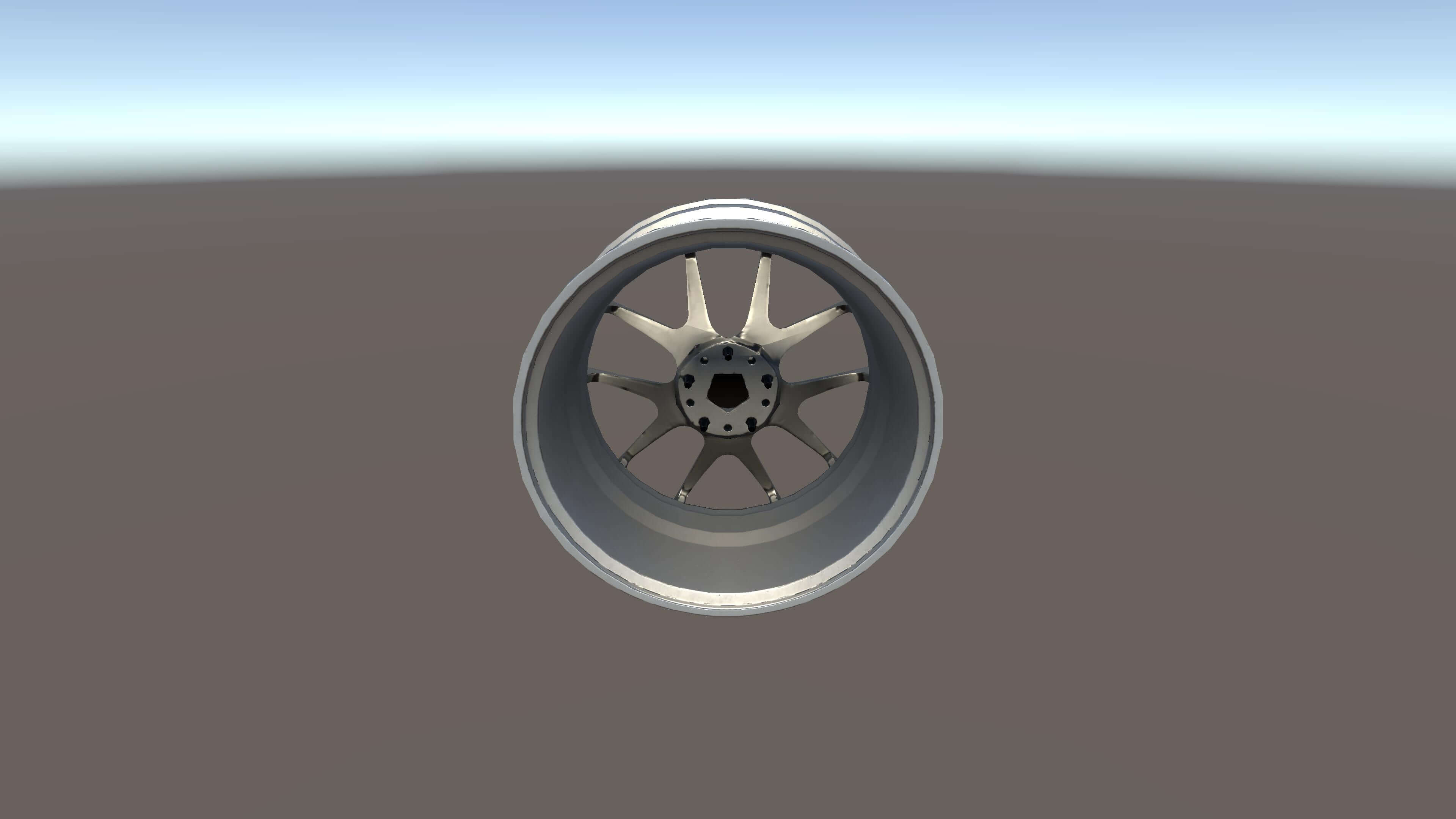 Kryxen Rim V1 - White - Game Ready UE5 and Unity 3D Model
