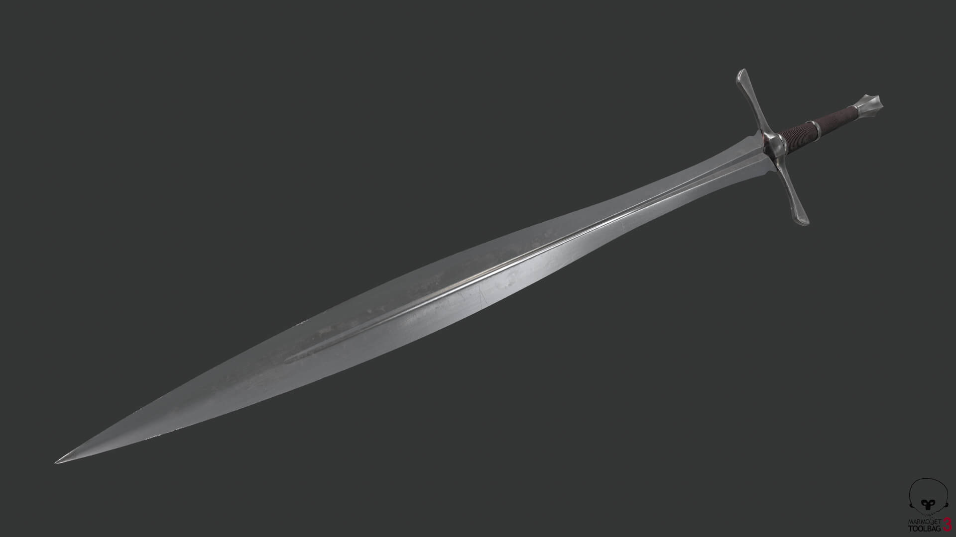 Realistic Medieval Longswords &ndash Game Ready UE5 and Uni 3D Model