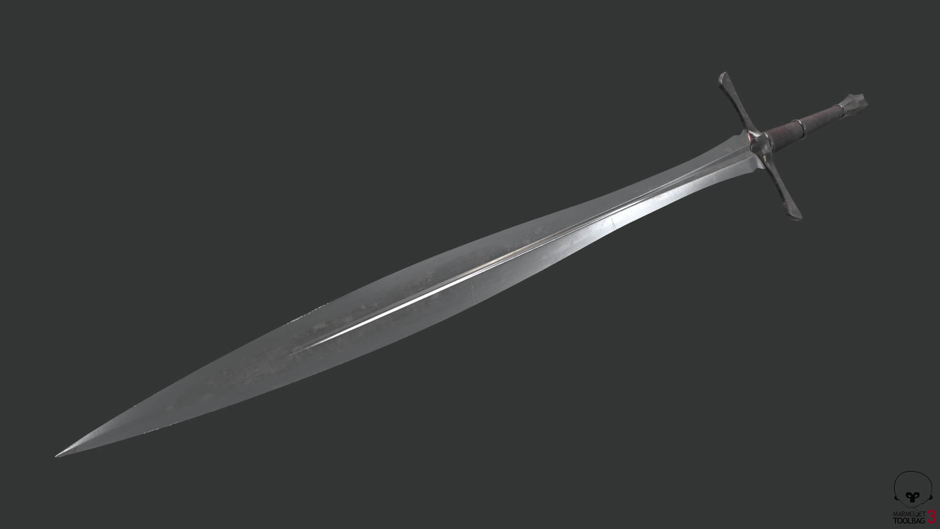 Realistic Medieval Longswords &ndash Game Ready UE5 and Uni 3D Model