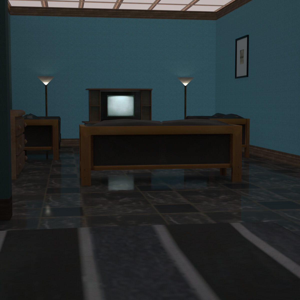 Hotel Room for Daz3D Daz Content