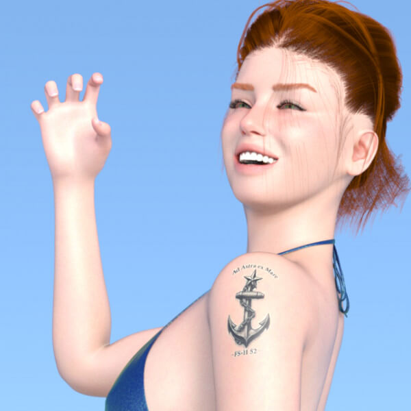 Mara Custom Tattoo Test