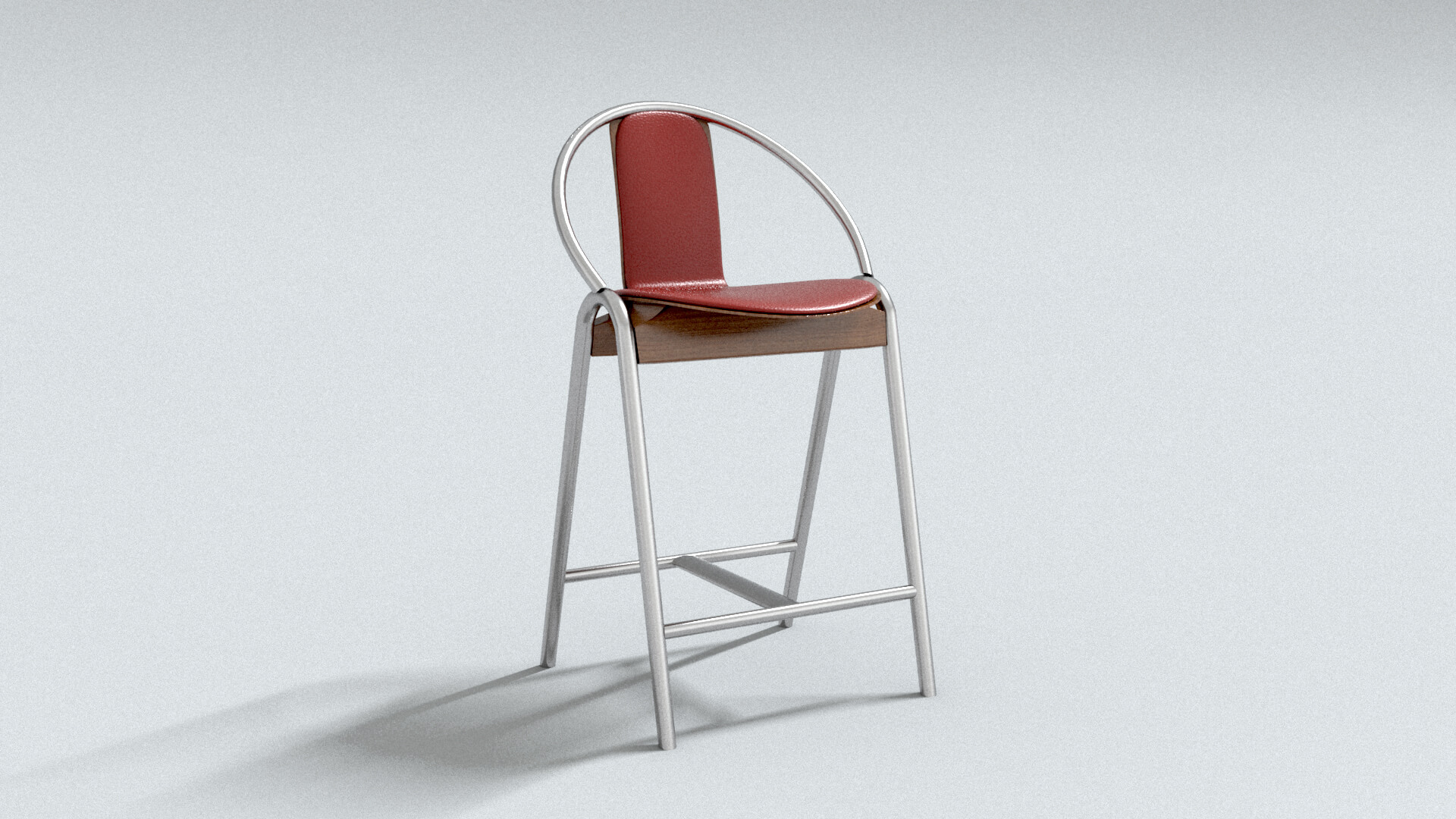 laos Barstool 3D Model
