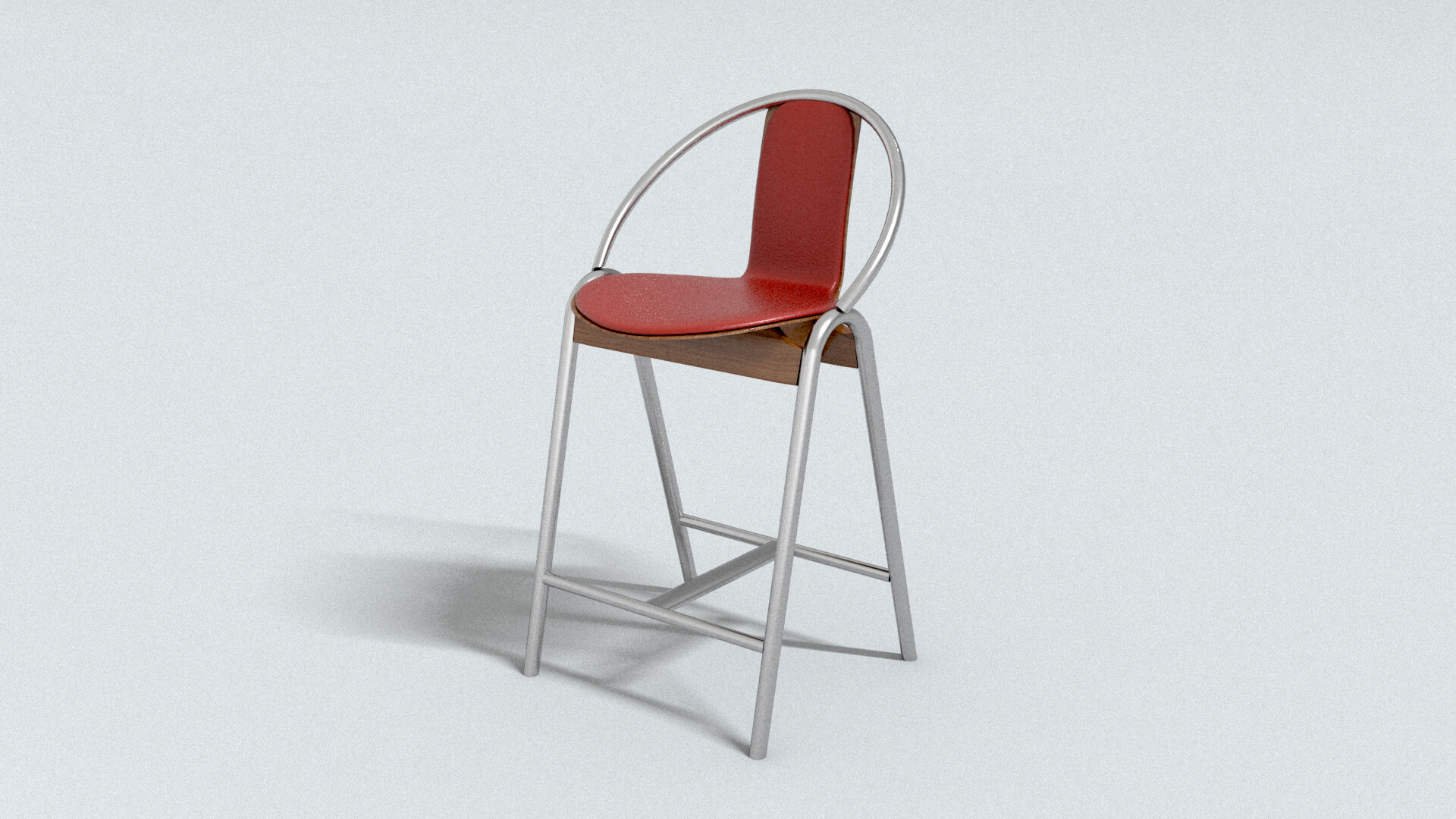 laos Barstool 3D Model