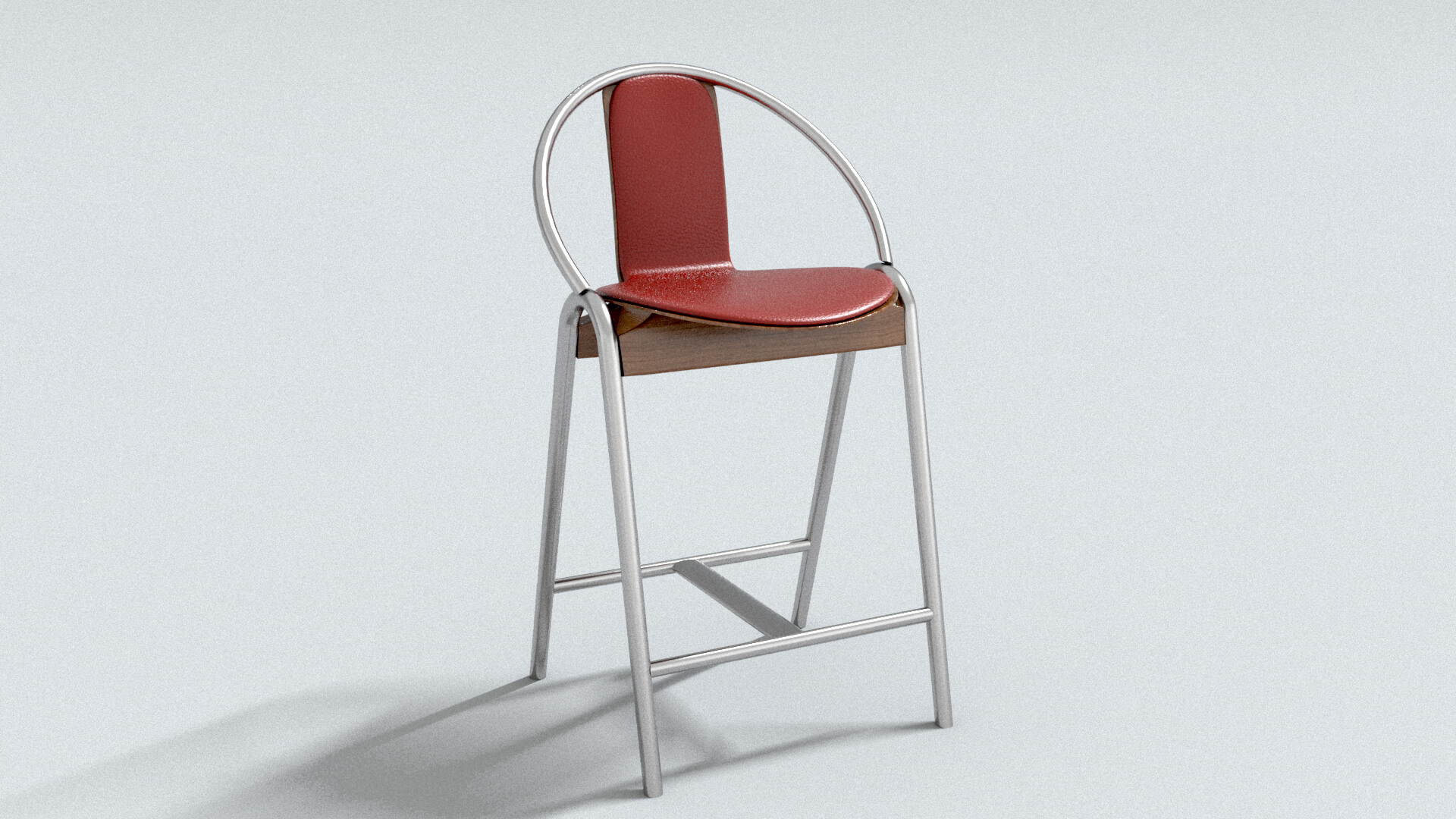 laos Barstool 3D Model