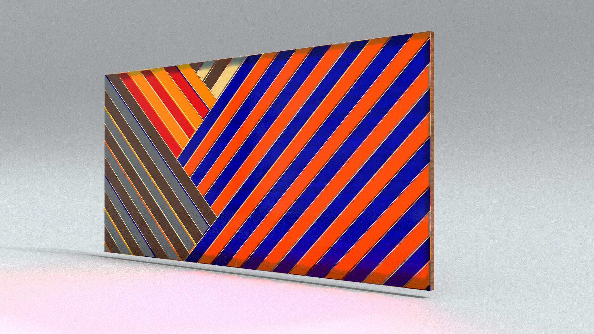 laos Decorative Wall Panel 3D Model
