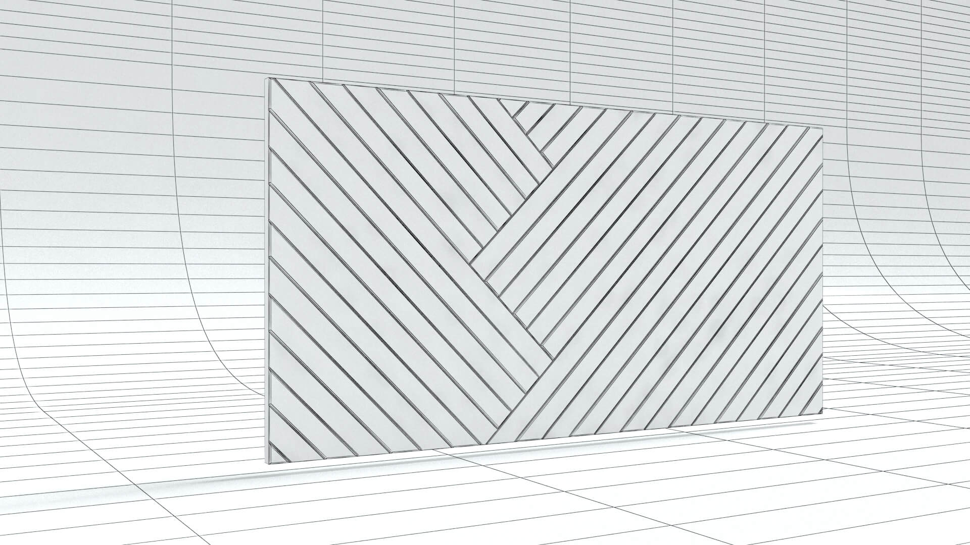 laos Decorative Wall Panel 3D Model