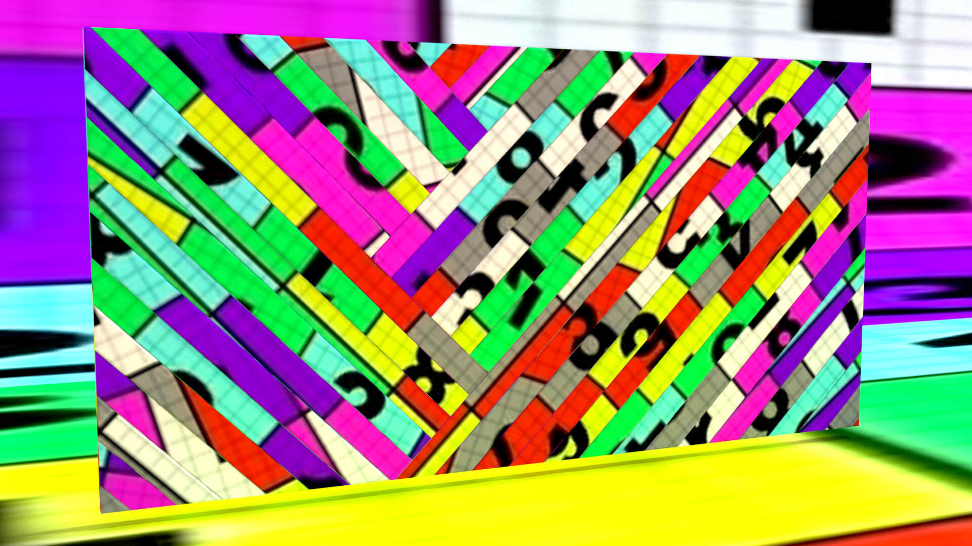 laos Decorative Wall Panel 3D Model