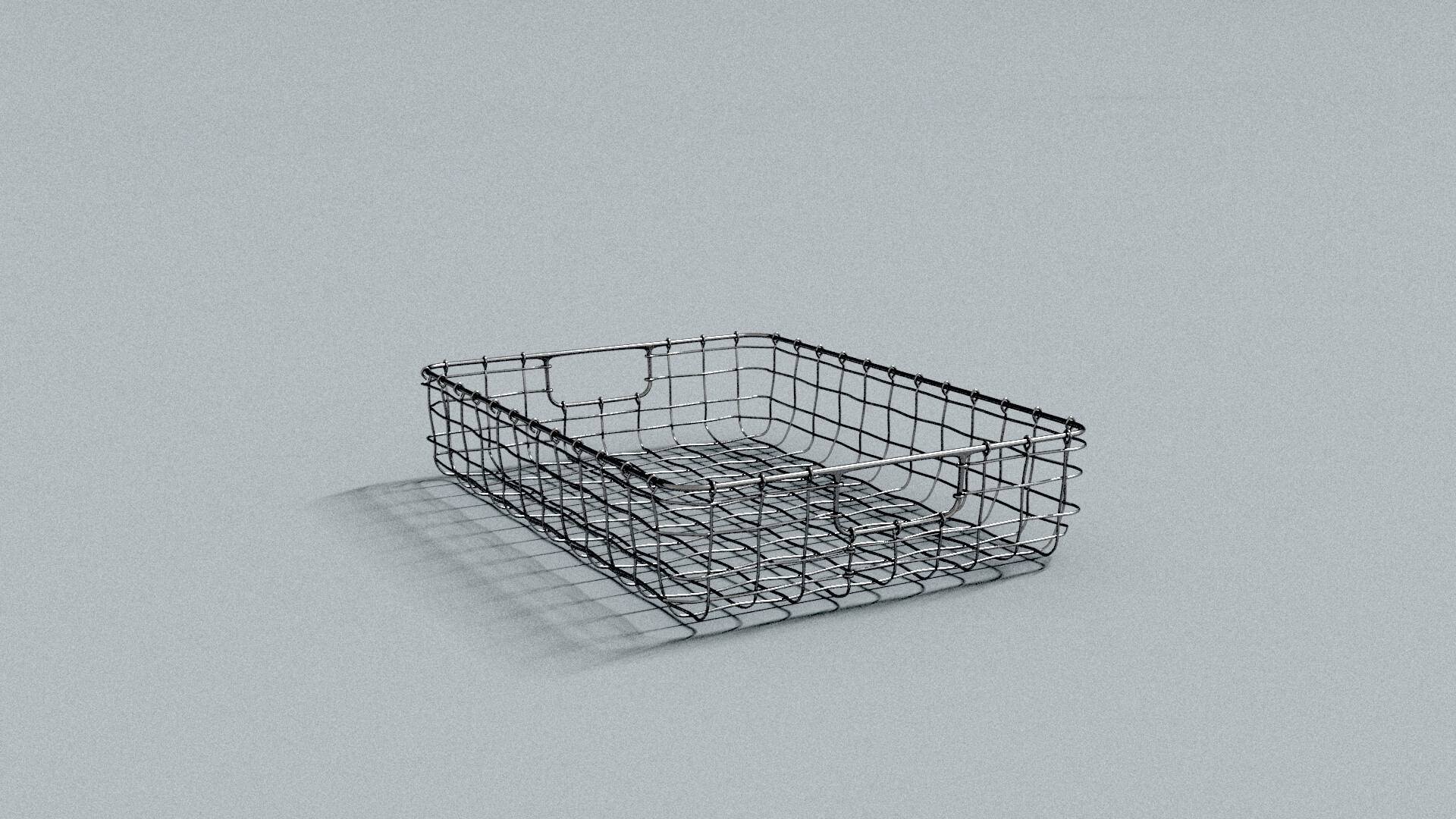laos File Basket 3D Model