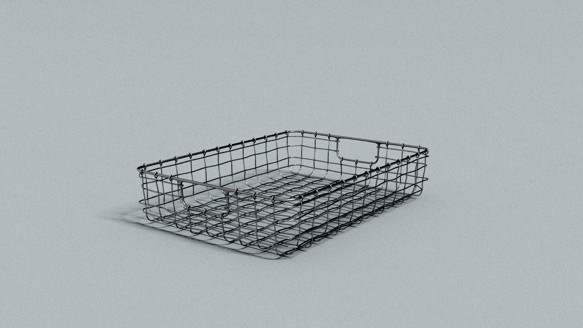laos File Basket 3D Model