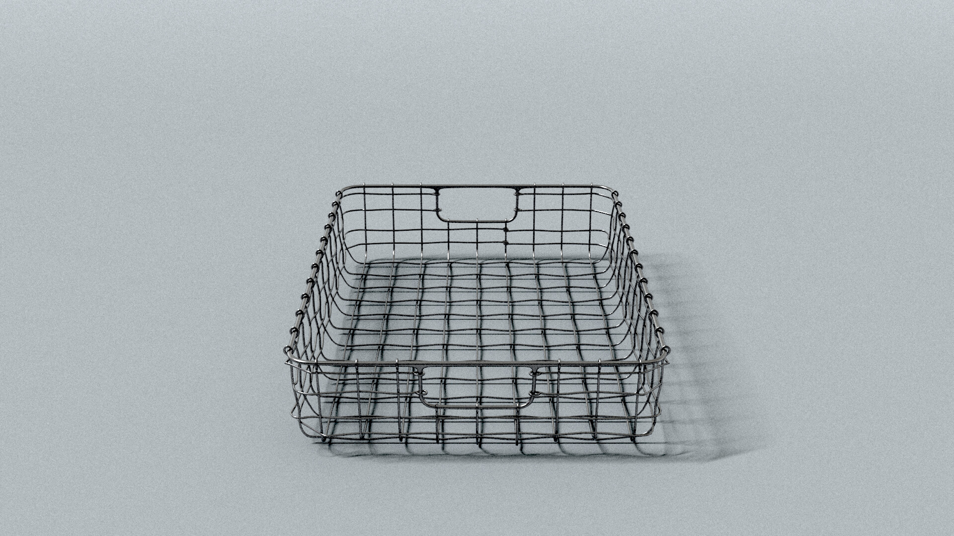 laos File Basket 3D Model
