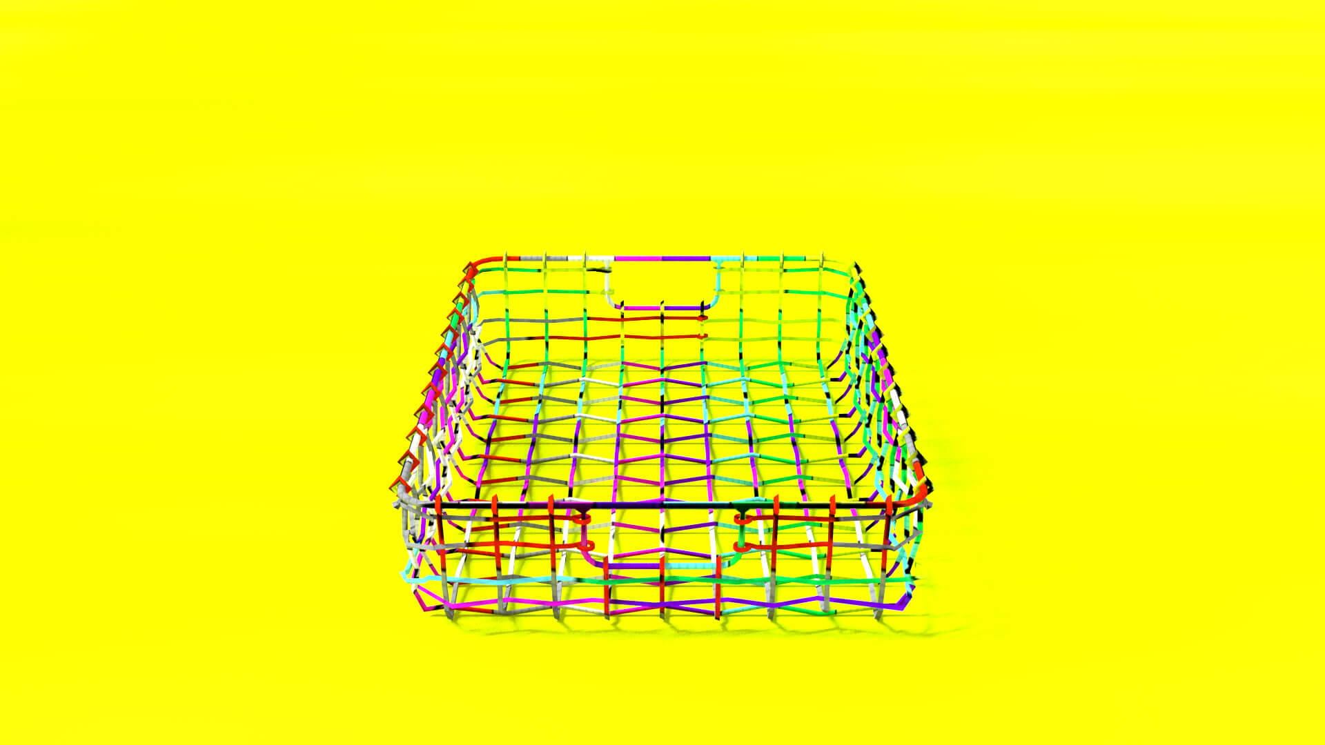 laos File Basket 3D Model