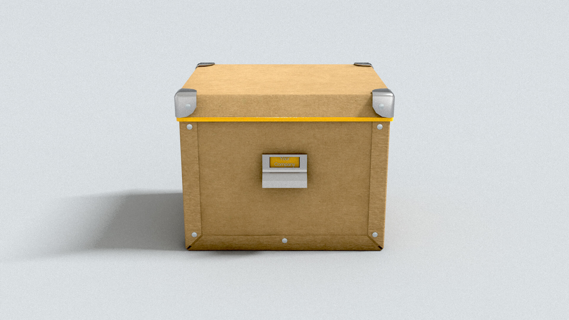 laos File Box 3D Model