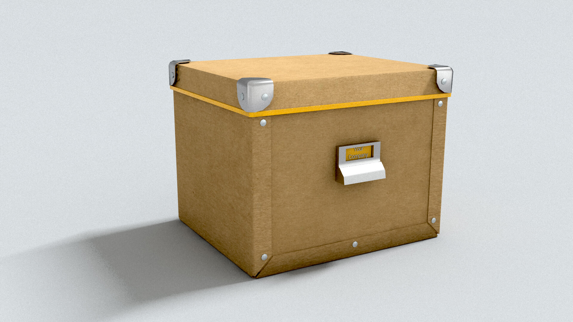 laos File Box 3D Model