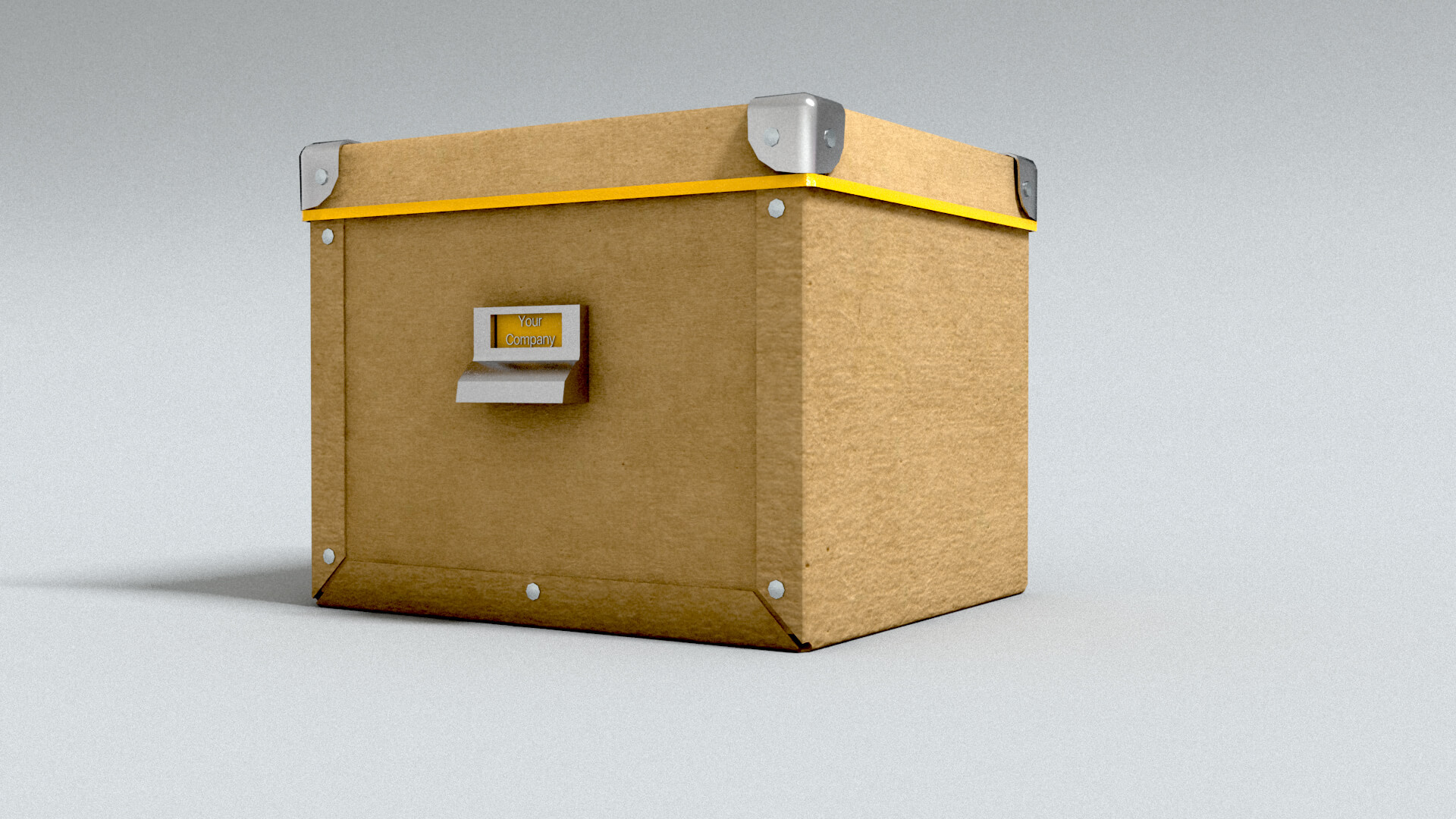 laos File Box 3D Model
